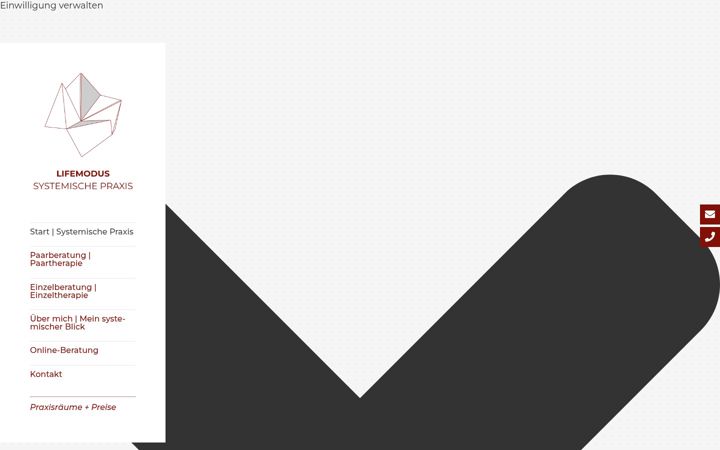 Screenshot of lifemodus.de