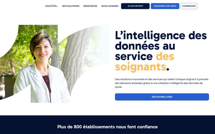 Zrzut ekranu lifen.fr