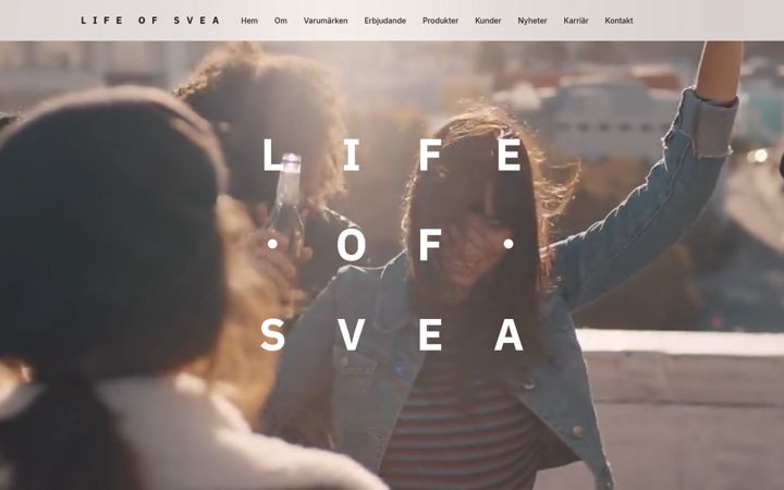 Screenshot of lifeofsvea.se