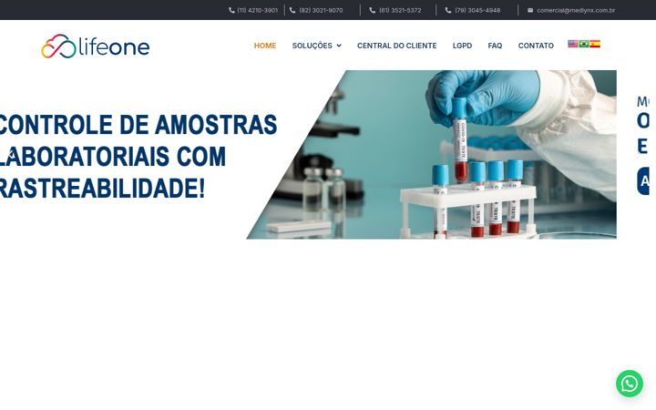 Screenshot von lifeone.life