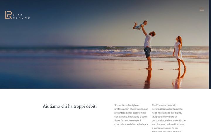 Screenshot of liferefund.it