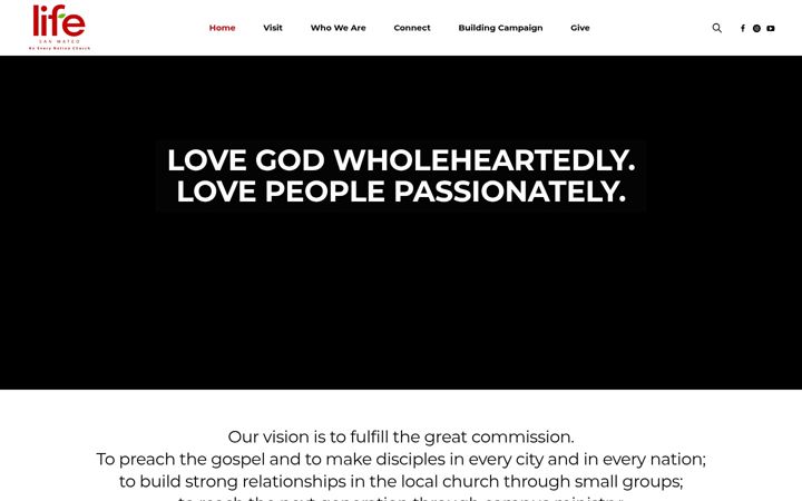 Screenshot of lifesanmateo.org