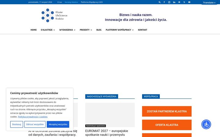 Screenshot of lifescience.pl