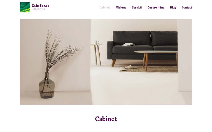 Screenshot of lifesensetherapy.com