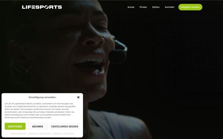 Screenshot of lifesports.de