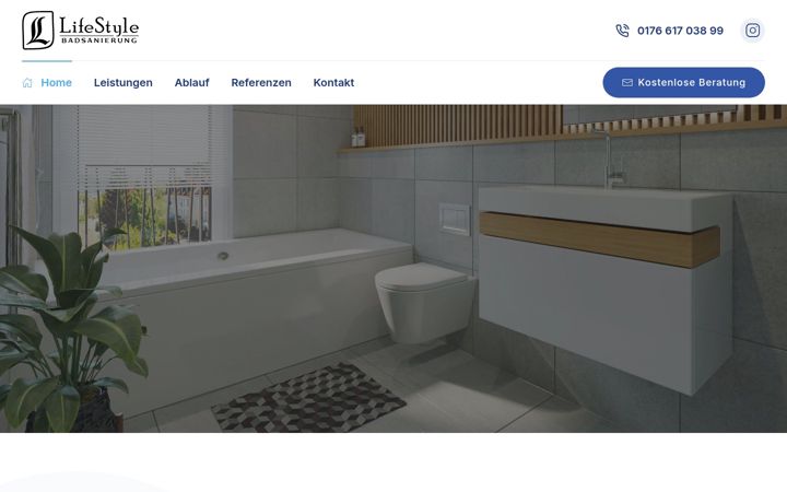 Screenshot of lifestyle-bad.de