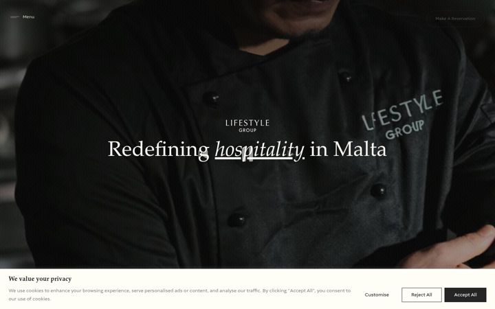 Screenshot of lifestyle-grp.com