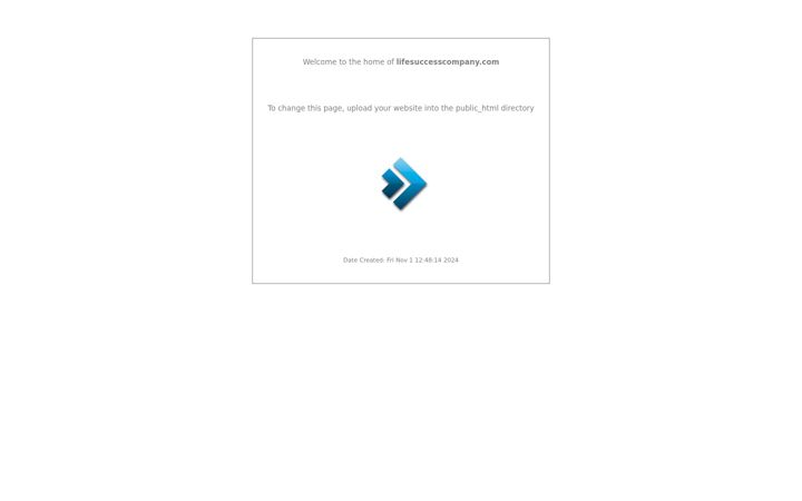 Screenshot of lifesuccesscompany.com