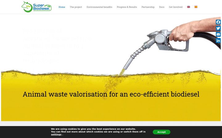 Екранна снимка на lifesuperbiodiesel.eu