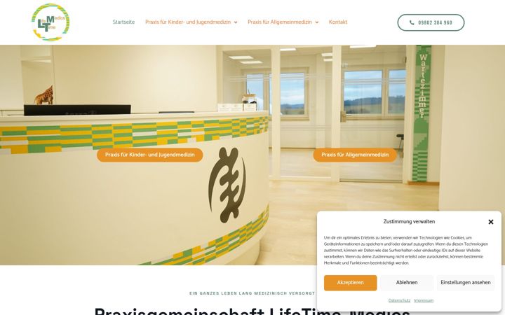 Screenshot of lifetime-medics.de