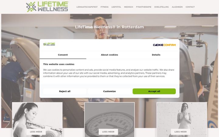 Екранна снимка на lifetime-wellness.nl
