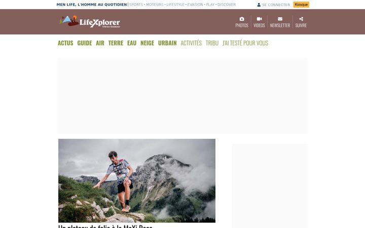 Screenshot of lifexplorer.fr