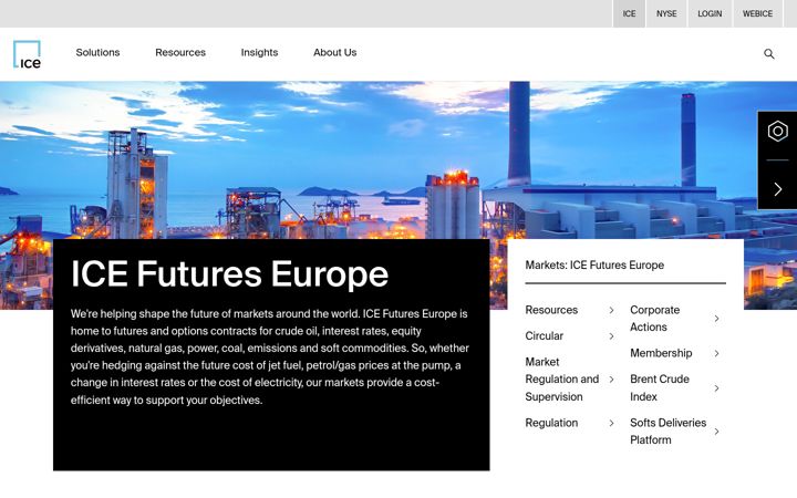 Screenshot of liffe.com