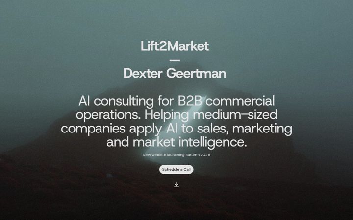 Screenshot of lift2market.com