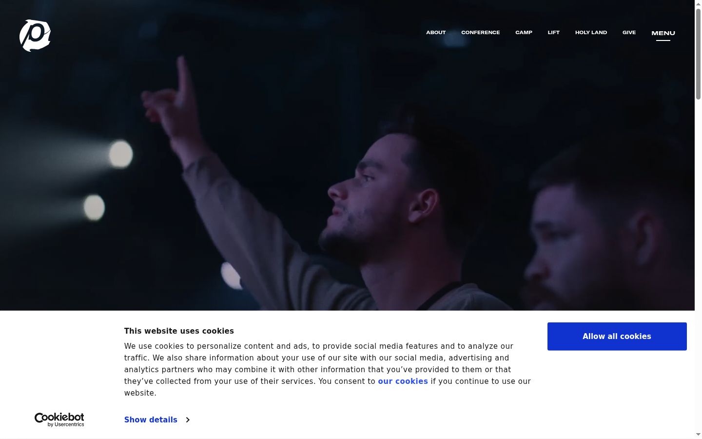 Zrzut ekranu banera zgody wyświetlanego przed jakąkolwiek interakcją