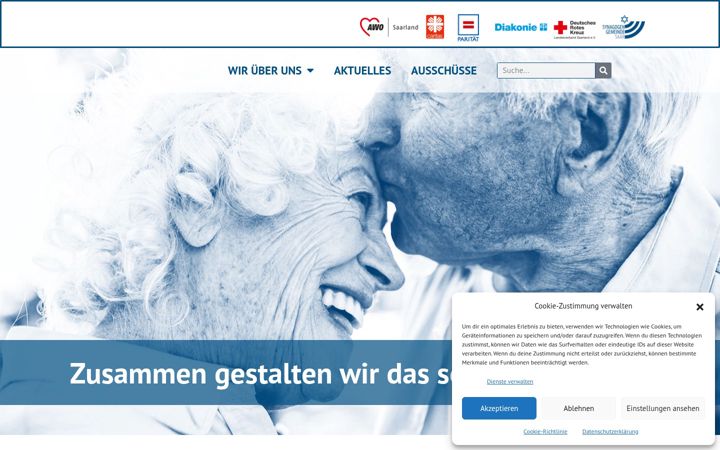 Screenshot of liga-saar.de