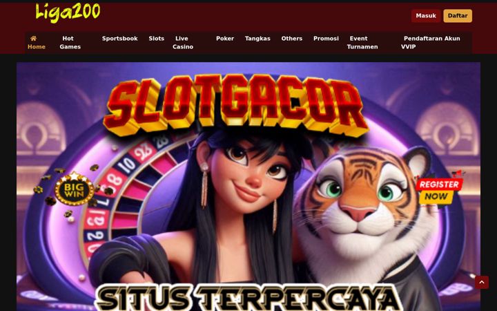 Screenshot of liga200.org