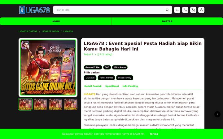 Screenshot of liga678.net