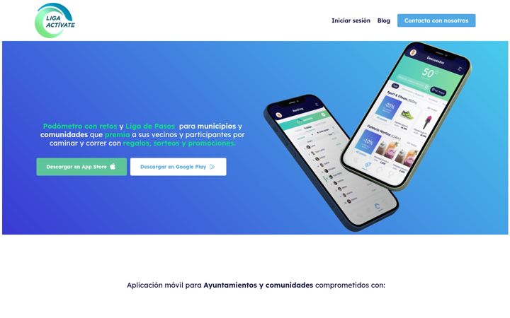 Screenshot of ligaactivate.com