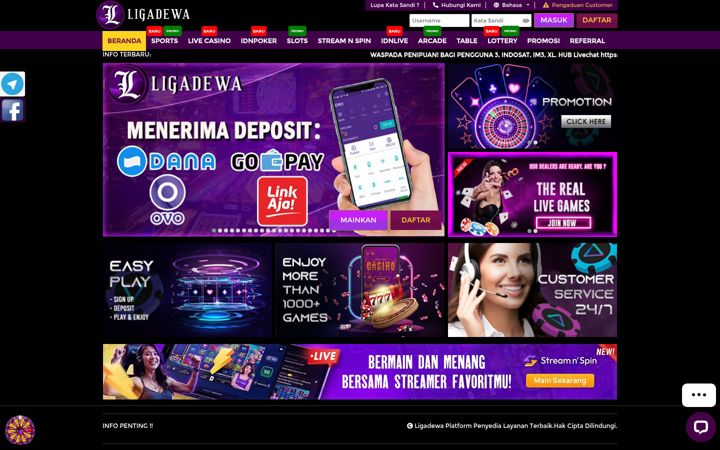Ekrano kopija ligadewahouse.com