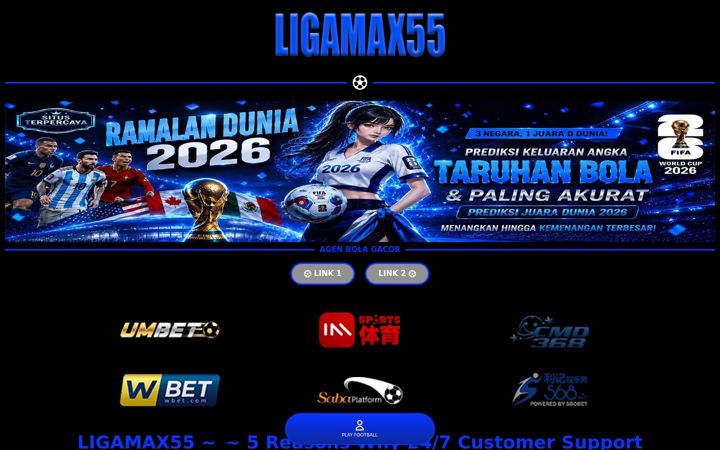 Snímek obrazovky ligamax55.com