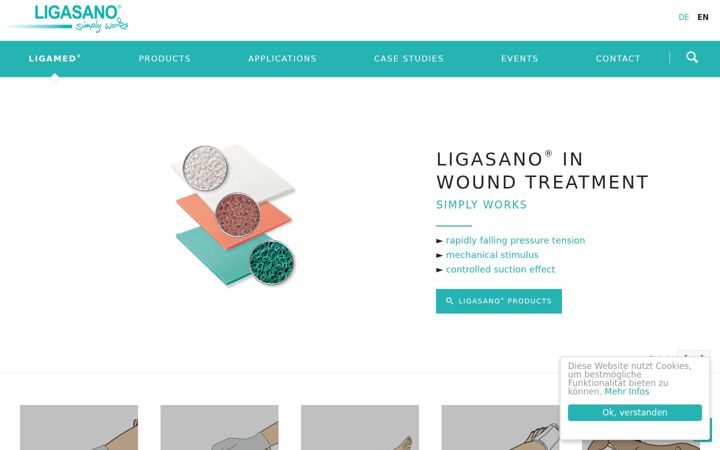 Screenshot of ligasano.com