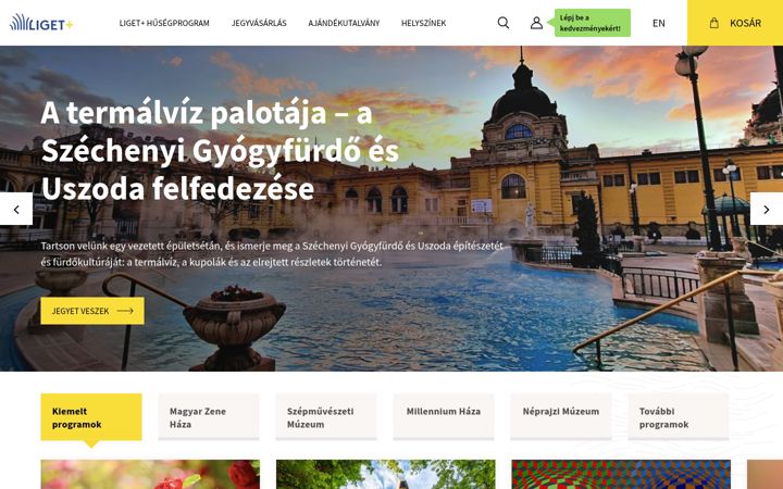 Screenshot ta' ligetplusz.hu