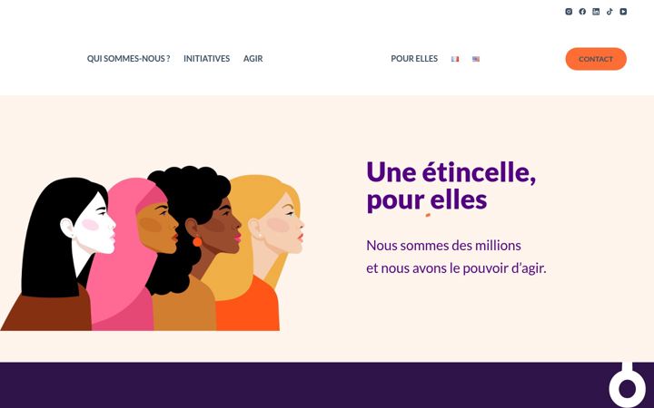 Screenshot of light4women.org