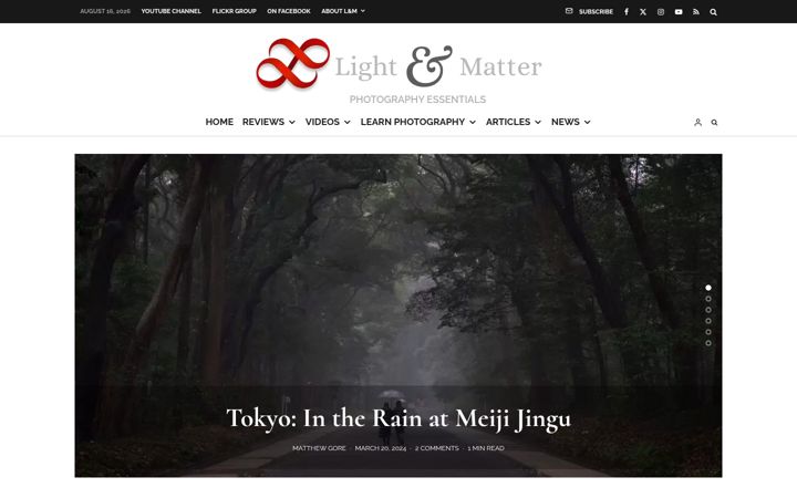 Screenshot of lightandmatter.org