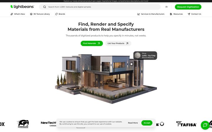 Screenshot of lightbeans.com
