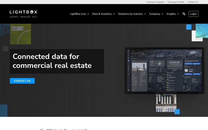 Screenshot of lightboxre.com