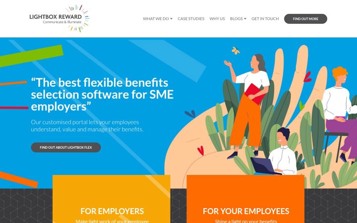 Screenshot of lightboxreward.com