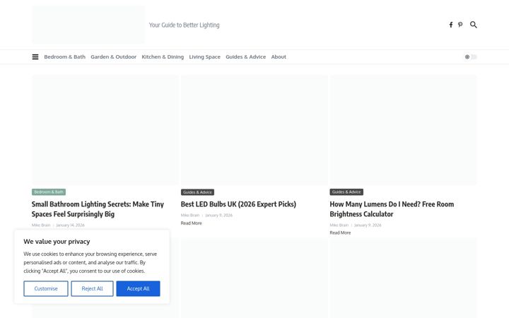 Screenshot of lightguru.co.uk