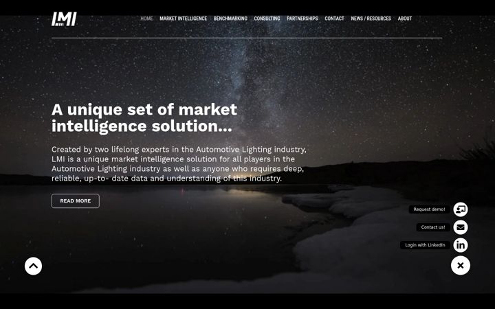 Screenshot of lightingmi.com