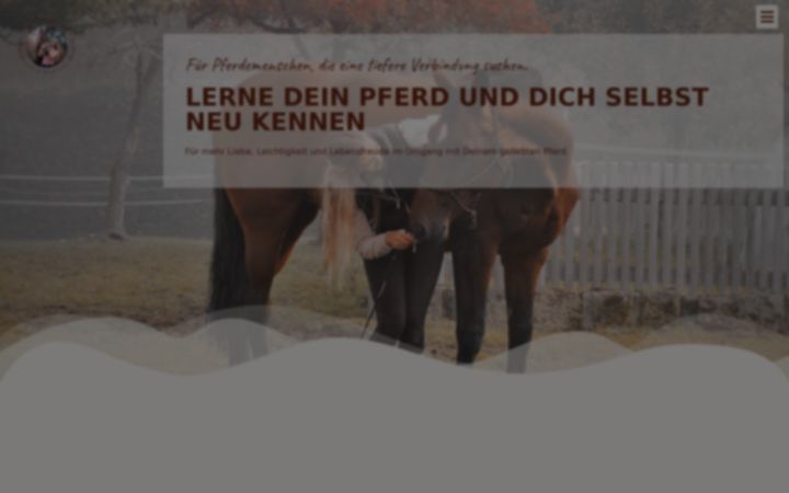 Screenshot of lightnessforhorses.de