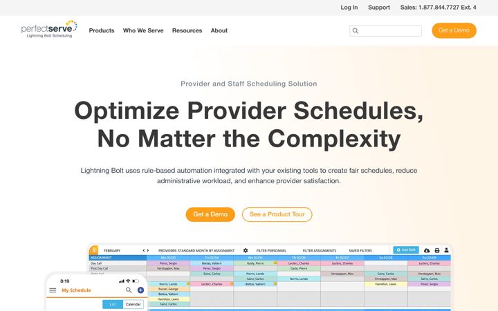 Screenshot of lightning-bolt.com