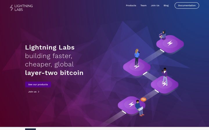Screenshot of lightning.engineering