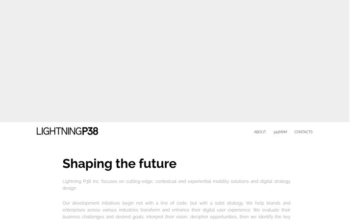 Screenshot of lightningp38.com
