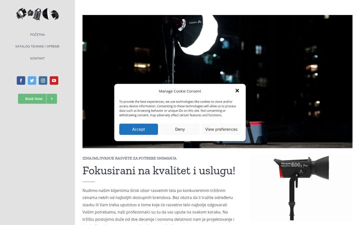 Screenshot of lightrental.solutions