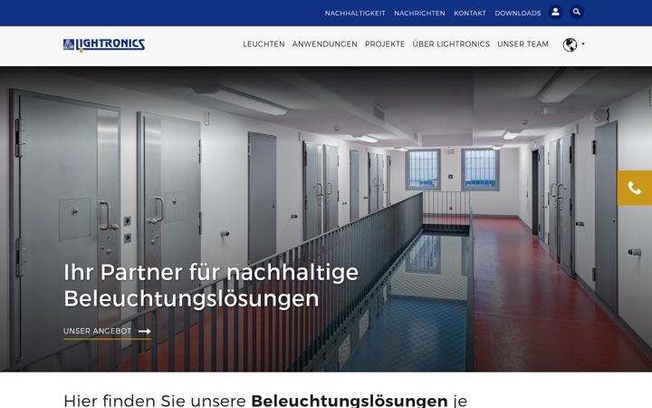 Ekrano kopija lightronics-gmbh.de