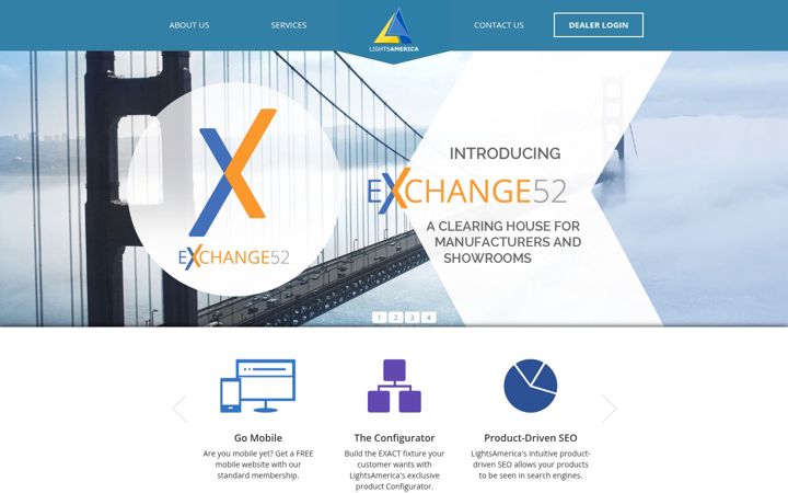 Screenshot of lightsamerica.com
