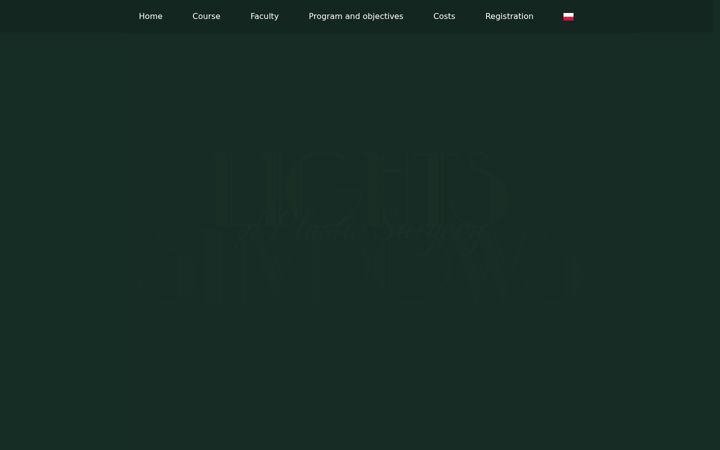 Screenshot of lightsandshadows.pl