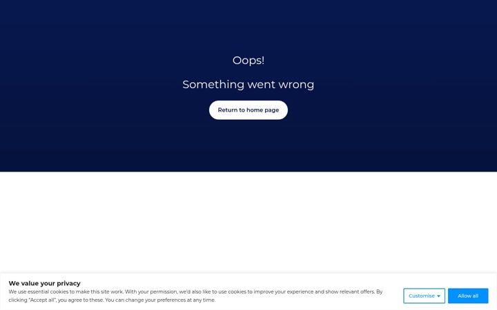 Screenshot of lightspeed.co.uk