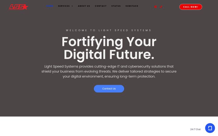 Screenshot of lightspeedsys.com