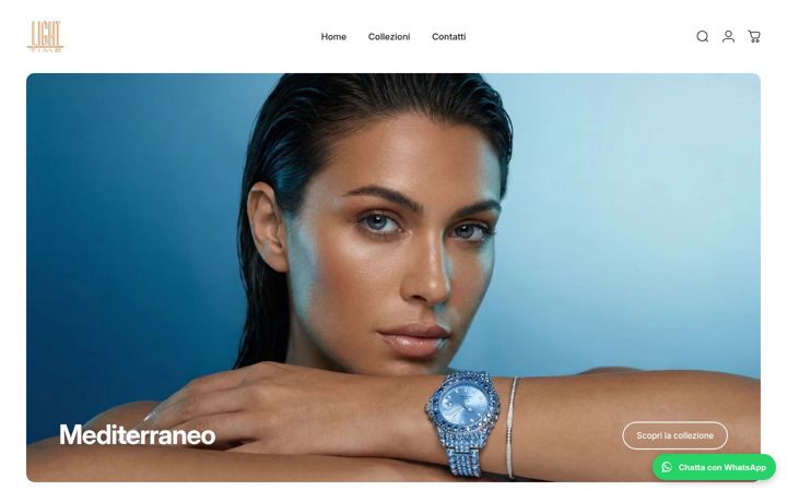 Screenshot of lighttime.it