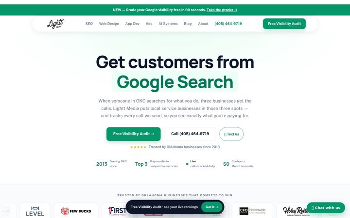 Screenshot of lighttmedia.com