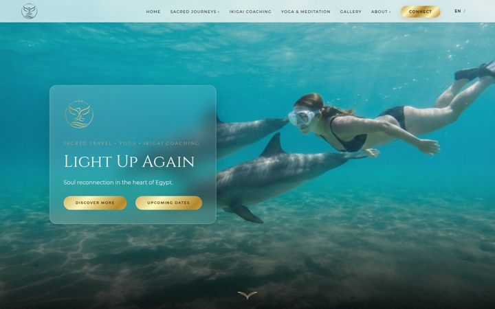 Screenshot of lightupagain.com