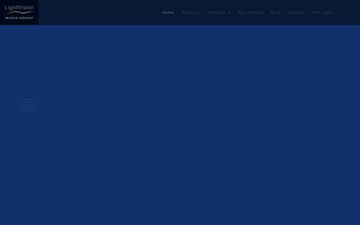 Screenshot of lightvisionmediagroup.com