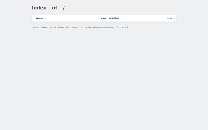 Screenshot of lightweightsandwichpanel.com