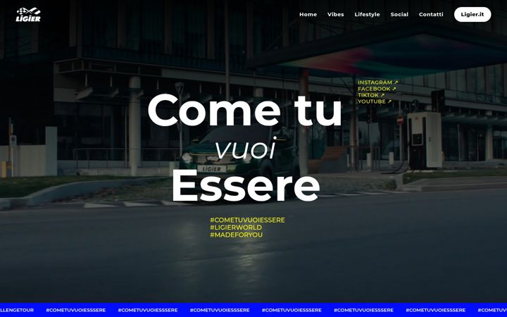 Screenshot of ligierworld.com